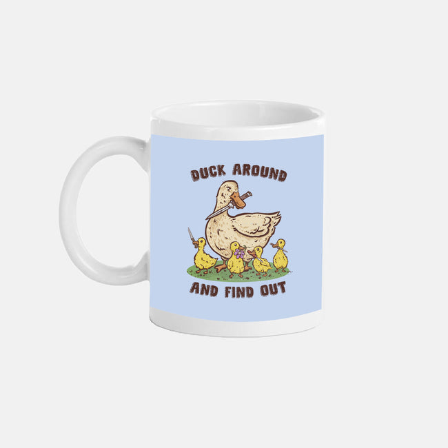 Duck Around-None-Mug-Drinkware-kg07