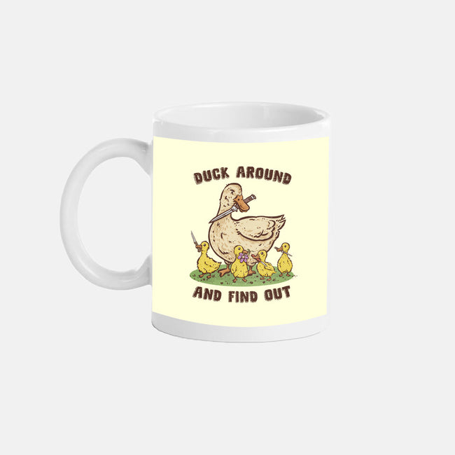 Duck Around-None-Mug-Drinkware-kg07