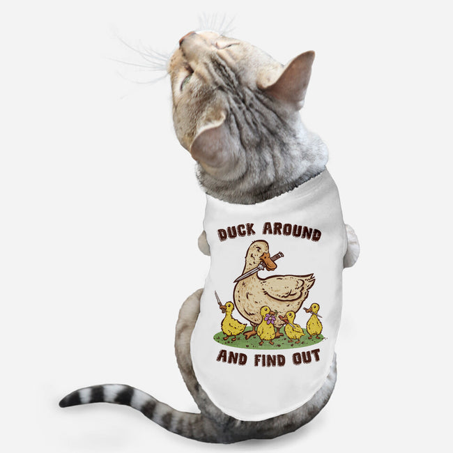 Duck Around-Cat-Basic-Pet Tank-kg07