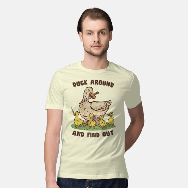 Duck Around-Mens-Premium-Tee-kg07