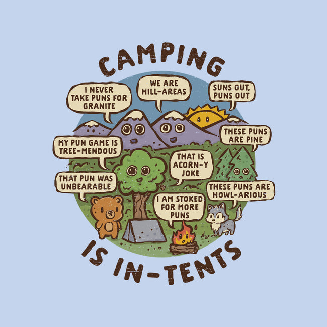 Camping Is In-Tents-Baby-Basic-Tee-kg07