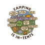 Camping Is In-Tents-Youth-Crew Neck-Sweatshirt-kg07