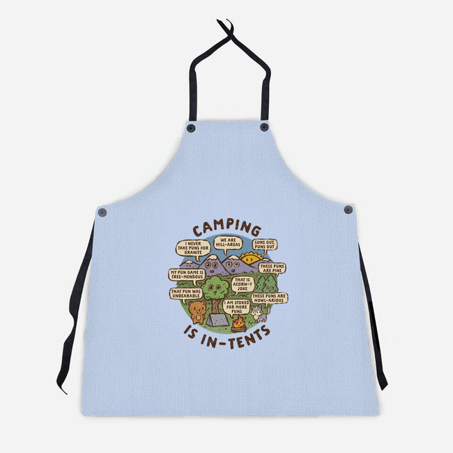 Camping Is In-Tents-Unisex-Kitchen-Apron-kg07