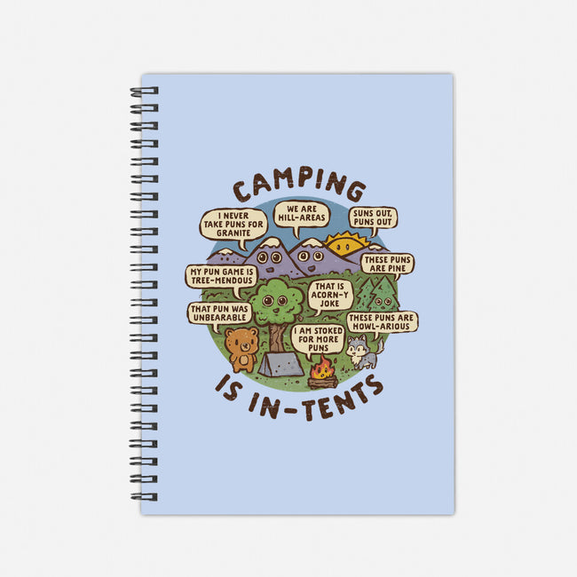 Camping Is In-Tents-None-Dot Grid-Notebook-kg07