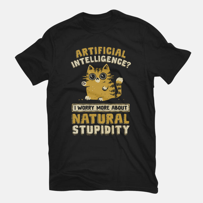 Natural Stupidity-Womens-Basic-Tee-kg07