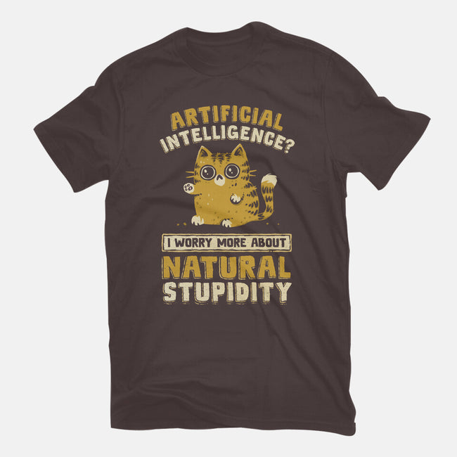 Natural Stupidity-Womens-Basic-Tee-kg07