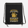 Natural Stupidity-None-Drawstring-Bag-kg07