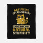 Natural Stupidity-None-Fleece-Blanket-kg07