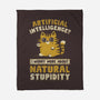 Natural Stupidity-None-Fleece-Blanket-kg07