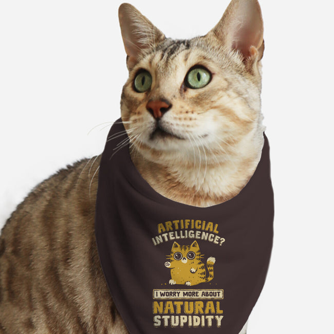 Natural Stupidity-Cat-Bandana-Pet Collar-kg07