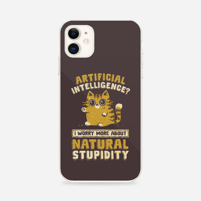 Natural Stupidity-iPhone-Snap-Phone Case-kg07