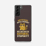 Natural Stupidity-Samsung-Snap-Phone Case-kg07