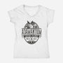 Mutant Pilsner-Womens-V-Neck-Tee-teesgeex