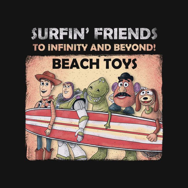 The Beach Toys-Womens-Off Shoulder-Sweatshirt-NMdesign