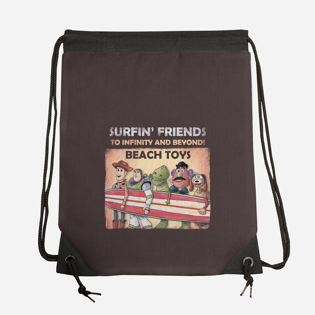 The Beach Toys-None-Drawstring-Bag-NMdesign