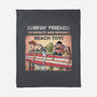 The Beach Toys-None-Fleece-Blanket-NMdesign