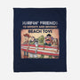 The Beach Toys-None-Fleece-Blanket-NMdesign