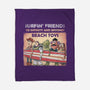 The Beach Toys-None-Fleece-Blanket-NMdesign