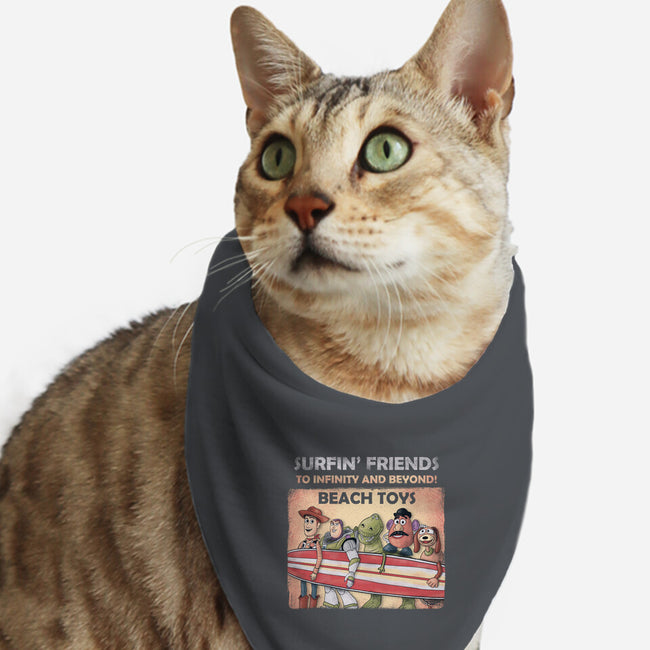 The Beach Toys-Cat-Bandana-Pet Collar-NMdesign