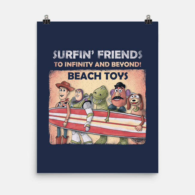 The Beach Toys-None-Matte-Poster-NMdesign