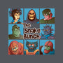 The Snake Bunch-None-Non-Removable Cover w Insert-Throw Pillow-Skullpy