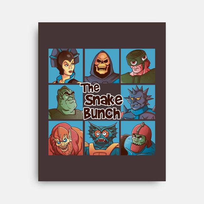 The Snake Bunch-None-Stretched-Canvas-Skullpy