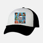 The Snake Bunch-Unisex-Trucker-Hat-Skullpy