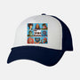 The Snake Bunch-Unisex-Trucker-Hat-Skullpy