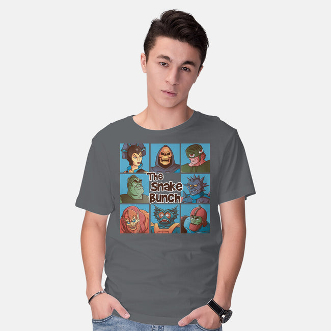 The Snake Bunch-Mens-Basic-Tee-Skullpy