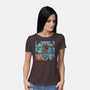 The Snake Bunch-Womens-Basic-Tee-Skullpy