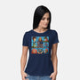 The Snake Bunch-Womens-Basic-Tee-Skullpy