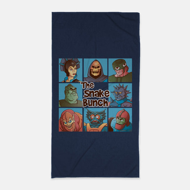 The Snake Bunch-None-Beach-Towel-Skullpy