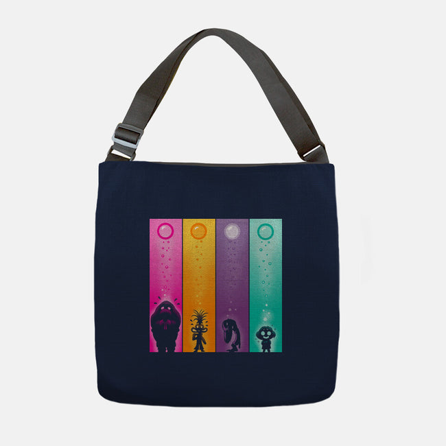 New School Emotions-None-Adjustable Tote-Bag-Vallina84