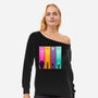 New School Emotions-Womens-Off Shoulder-Sweatshirt-Vallina84