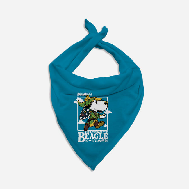 The Legend Of The Beagle-Cat-Bandana-Pet Collar-Studio Mootant