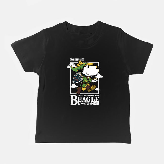 The Legend Of The Beagle-Baby-Basic-Tee-Studio Mootant