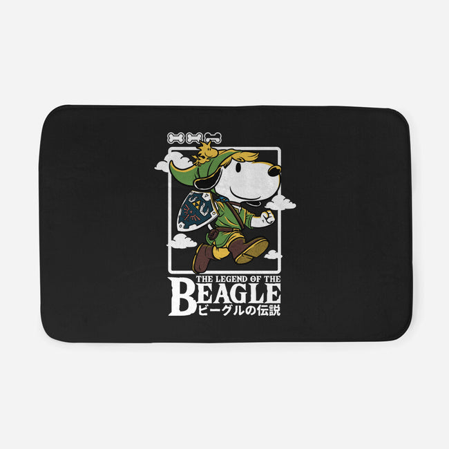 The Legend Of The Beagle-None-Memory Foam-Bath Mat-Studio Mootant