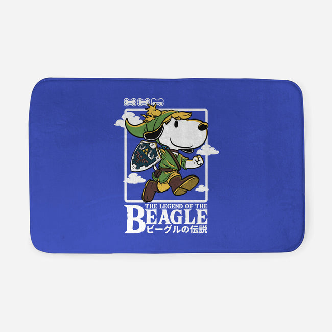 The Legend Of The Beagle-None-Memory Foam-Bath Mat-Studio Mootant