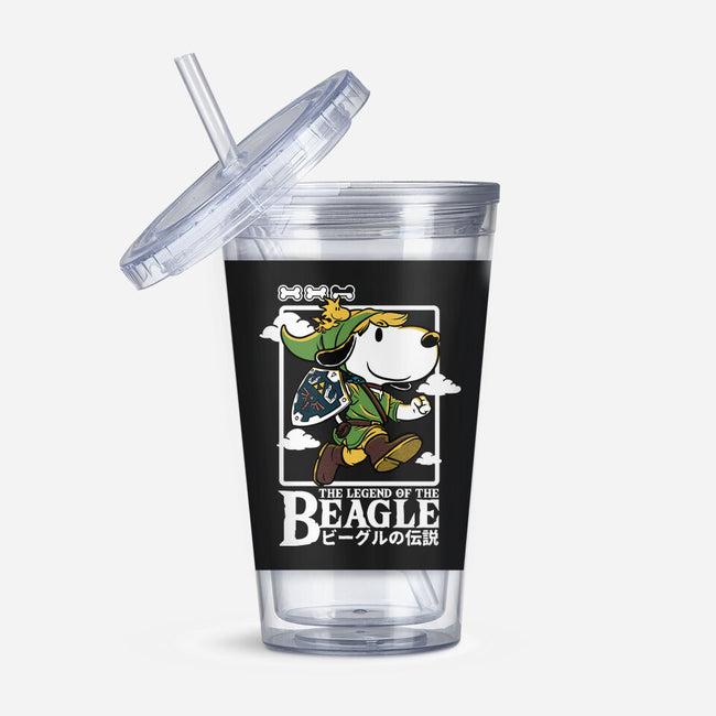 The Legend Of The Beagle-None-Acrylic Tumbler-Drinkware-Studio Mootant