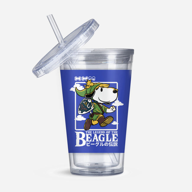 The Legend Of The Beagle-None-Acrylic Tumbler-Drinkware-Studio Mootant