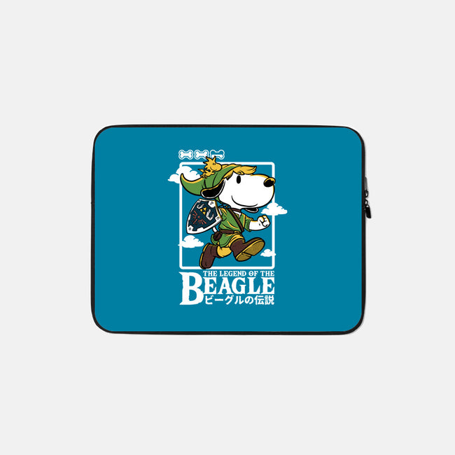 The Legend Of The Beagle-None-Zippered-Laptop Sleeve-Studio Mootant