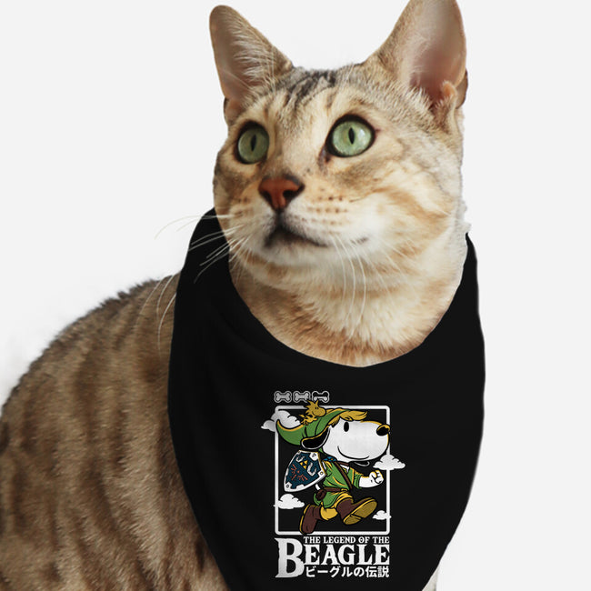 The Legend Of The Beagle-Cat-Bandana-Pet Collar-Studio Mootant