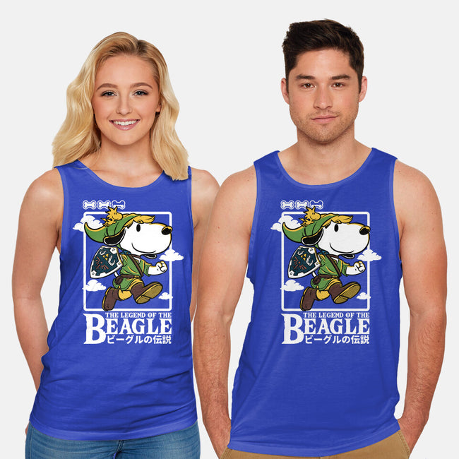 The Legend Of The Beagle-Unisex-Basic-Tank-Studio Mootant