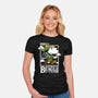 The Legend Of The Beagle-Womens-Fitted-Tee-Studio Mootant