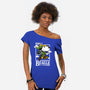 The Legend Of The Beagle-Womens-Off Shoulder-Tee-Studio Mootant