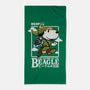 The Legend Of The Beagle-None-Beach-Towel-Studio Mootant