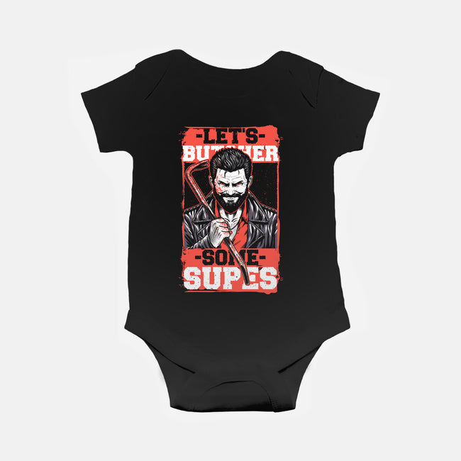 Super Heroes Hunter-Baby-Basic-Onesie-Studio Mootant