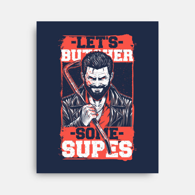 Super Heroes Hunter-None-Stretched-Canvas-Studio Mootant