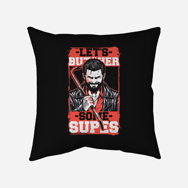 Super Heroes Hunter-None-Non-Removable Cover w Insert-Throw Pillow-Studio Mootant