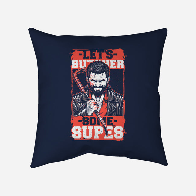 Super Heroes Hunter-None-Non-Removable Cover w Insert-Throw Pillow-Studio Mootant